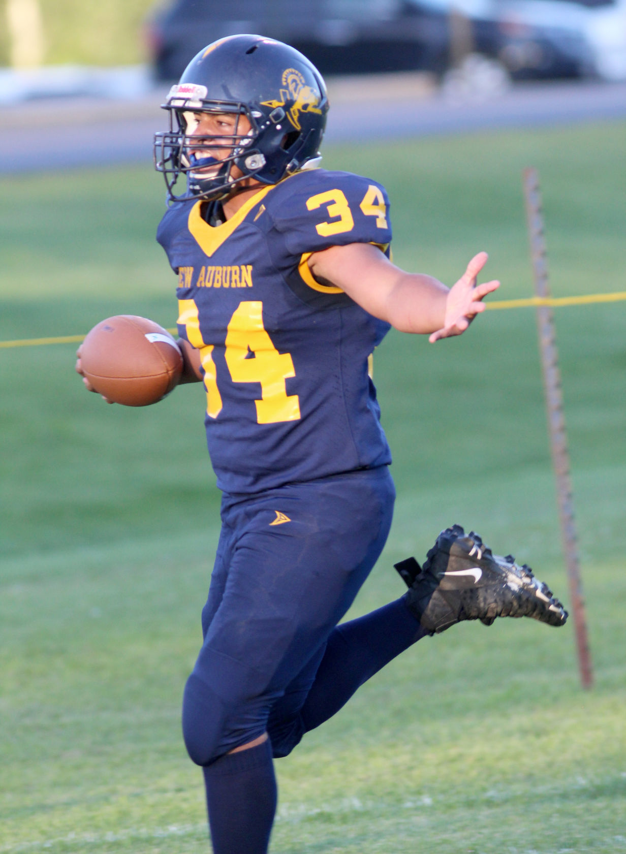 Mellen at New Auburn football 8-30-19